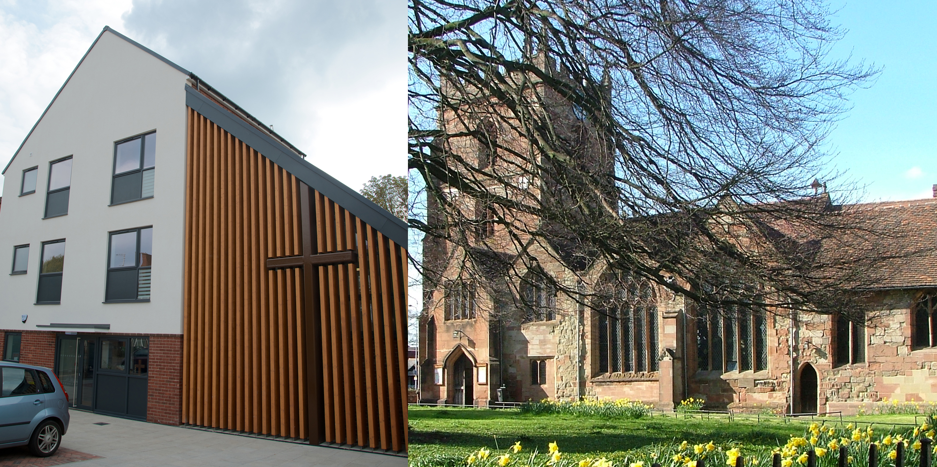 St Michael's Church in Dines Green and St John in Bedwardine in Worcester
