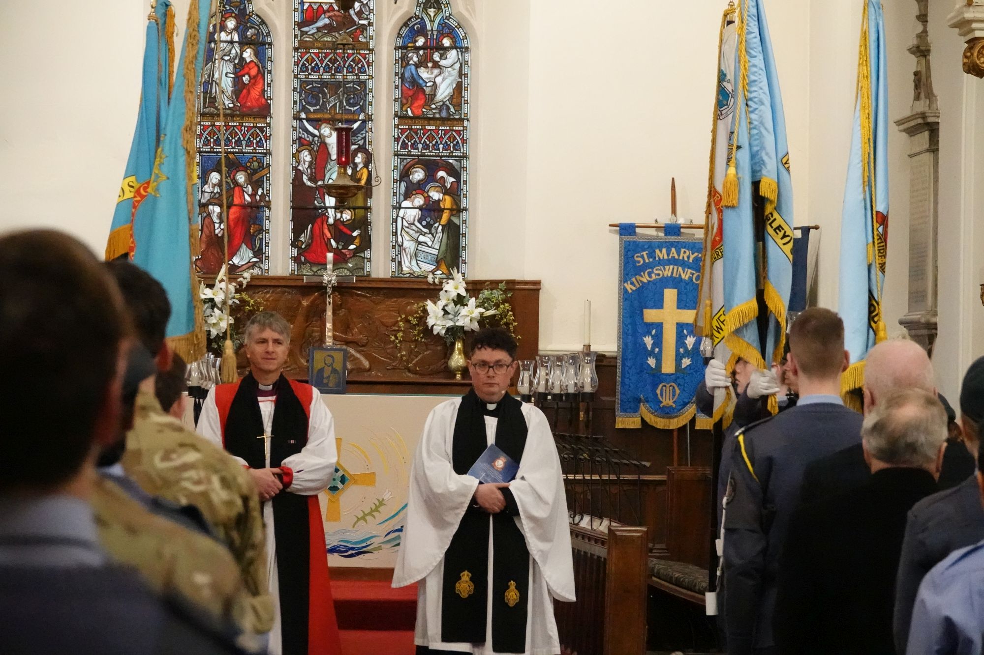 Bishop Hugh and Fr Adam