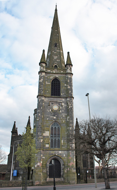 exterior photo of Top Church in Dudley