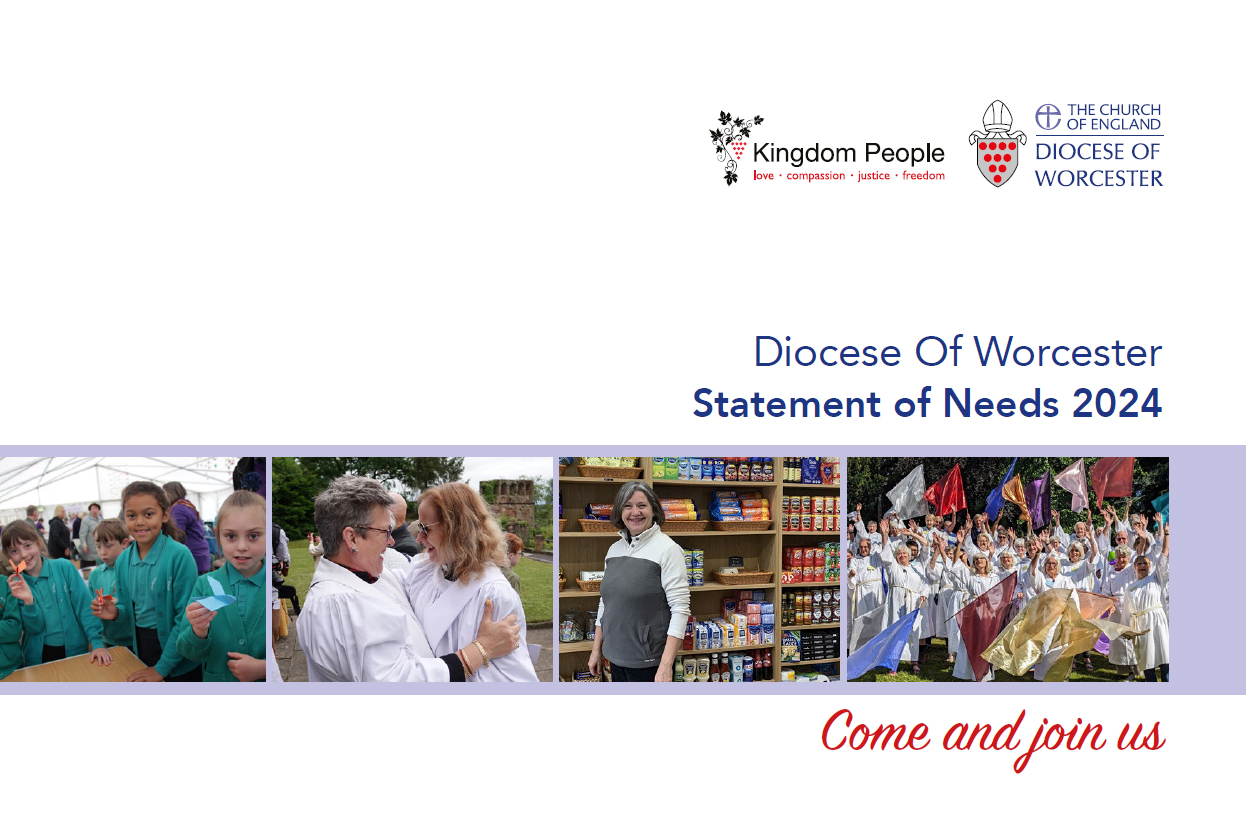 The front cover of the diocesan statement of needs