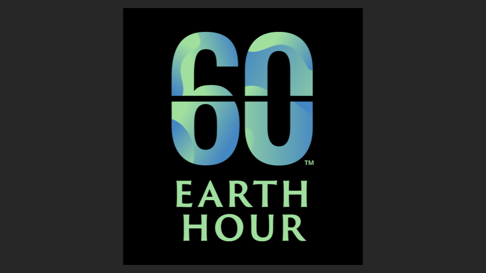 Earth hour logo