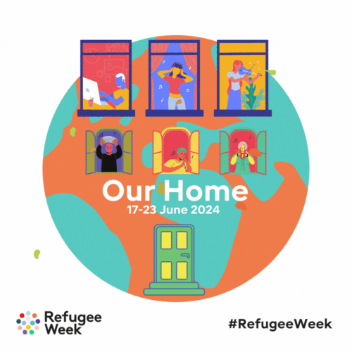 Refugee Week logo 2024