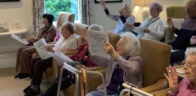 worship in Halas care home