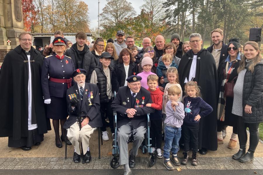 Bsihop Martin at Stourbridge Remembrance_header