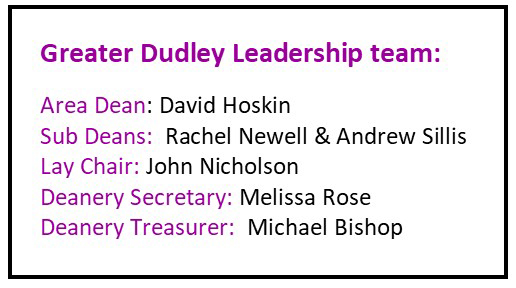 List of Greater Dudley Leadership team