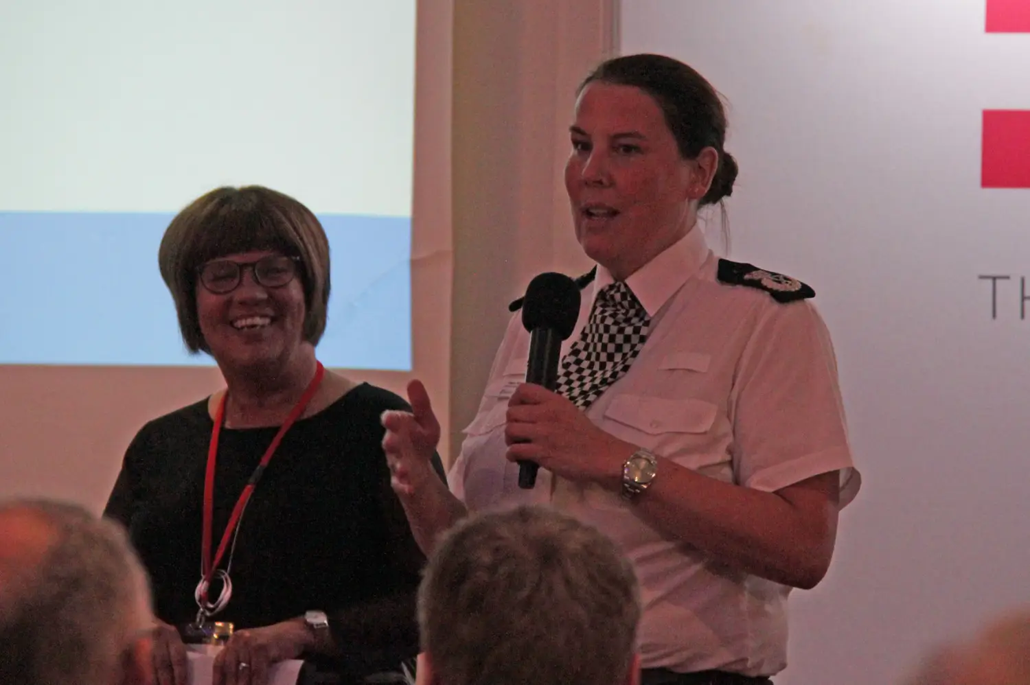Police Chief Constable speaking at ROC