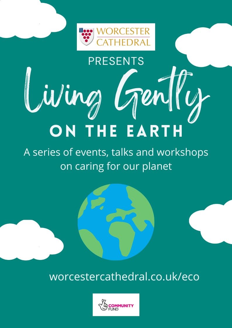Living gently on the earth poster