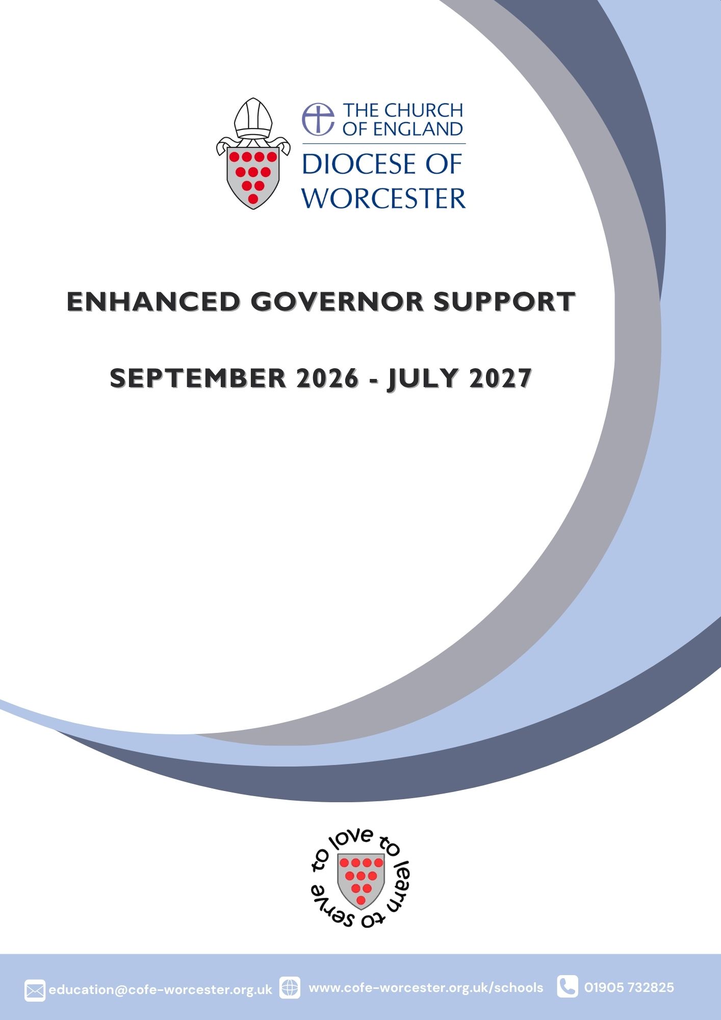 Cover of the Enhanced Governor Support SLA, September 2026 to July 2027