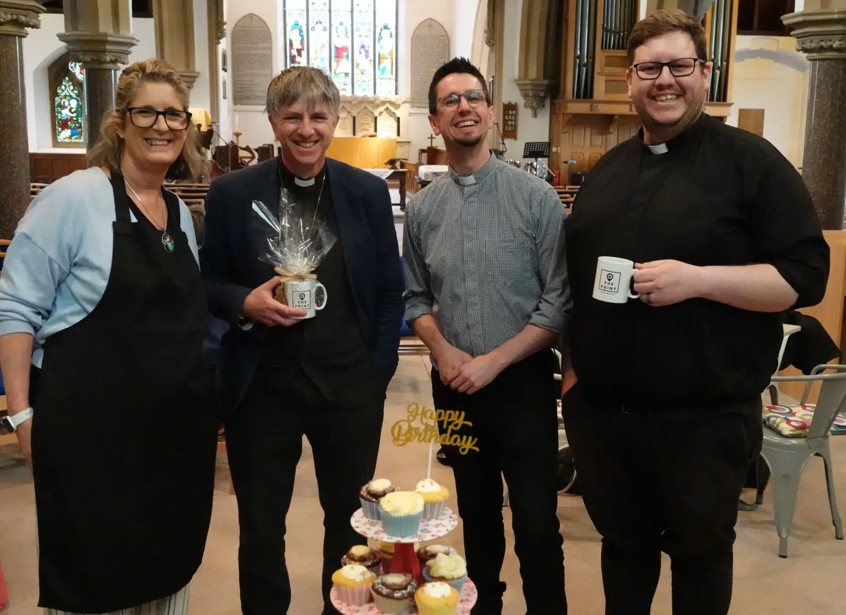 Bishop Hugh at St Peter's Bengeworth