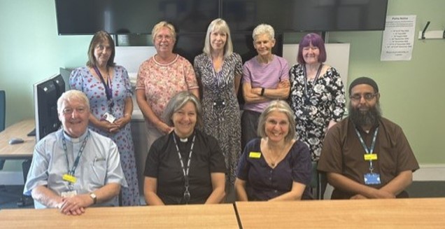 A picture of the chaplaincy team at Dudley Foundation NHS Trust