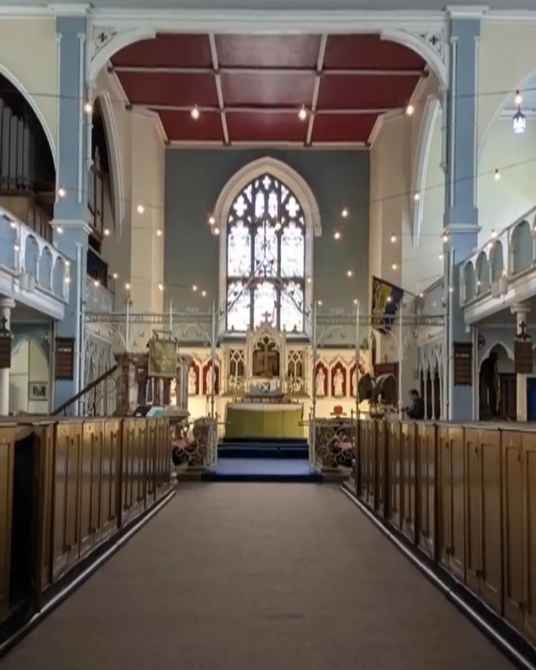 Inside of Netherton Church