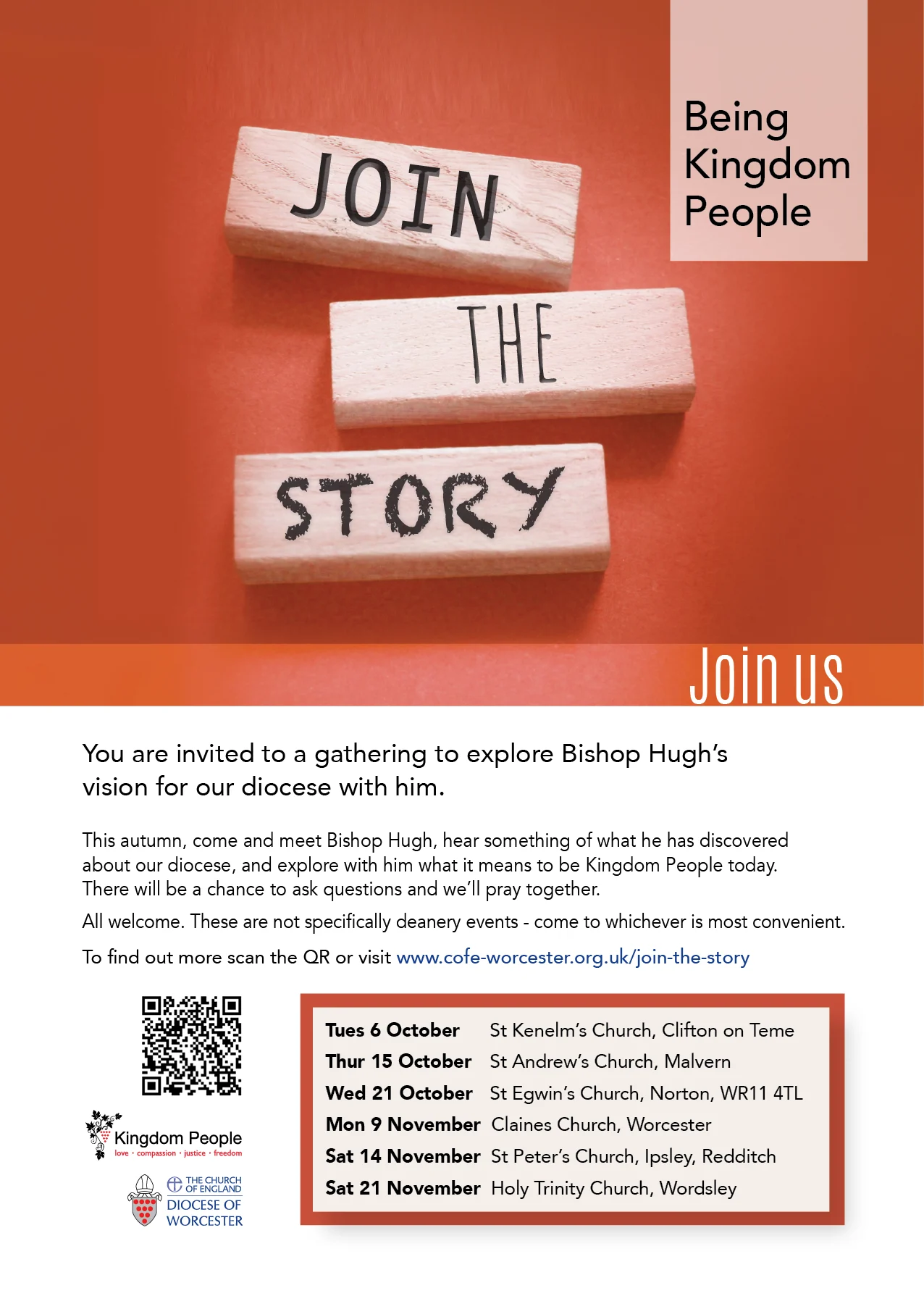 Join the story workshops poster